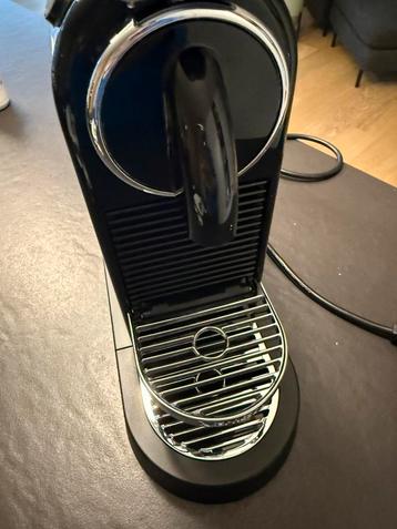 Koffiemachine Nespresso CitiZ Limousine Black, Electroménager, Réservoir d'eau amovible, Utilisé, Dosettes et capsules de café