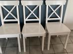 Ingholf stoelen ikea, Ophalen, Gebruikt, Wit, Landelijk