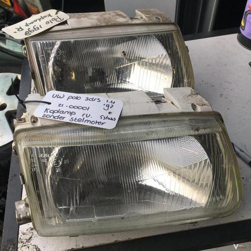 Vw Polo 3 drs 1997 Koplamp Rechtsvoor, Auto-onderdelen, Verlichting, Gebruikt, Ophalen of Verzenden