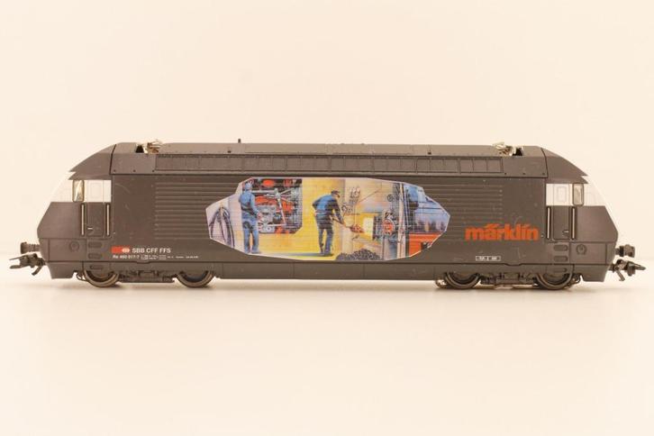 Marklin 3451 HO Re 460 van de SBB ‘Heizer-lok’, Hobby en Vrije tijd, Modeltreinen | H0, Zo goed als nieuw, Locomotief, Wisselstroom