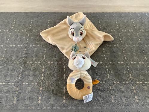 Disney Bambi Stampertje baby knuffel set, Kinderen en Baby's, Speelgoed | Babyspeelgoed, Zo goed als nieuw, Rammelaar, Ophalen of Verzenden