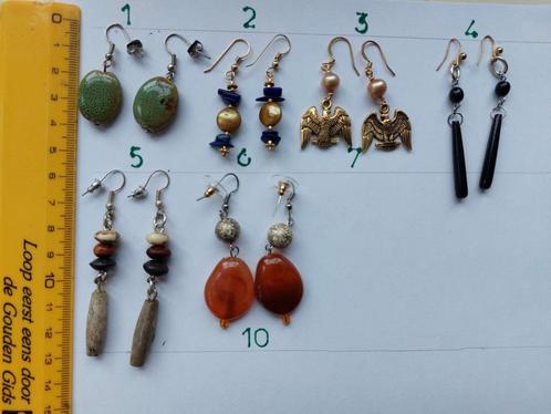 boucles d'oreilles-pendentifs-neuf-belles pierres, Bijoux, Sacs & Beauté, Boucles d'oreilles, Neuf, Pendantes, Autres matériaux