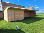 Paardenstal 3x4 + Schuilhok 3x6 op voorraad!, Weidegang, 2 of 3 paarden of pony's