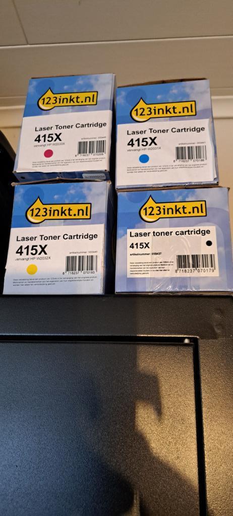 Tonerset voor HP printer, Computers en Software, Printerbenodigdheden, Nieuw, Toner, Ophalen