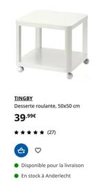Table à roulettes ikea bon état, Gebruikt, 50 tot 75 cm, Ikea, Ophalen