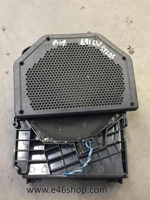 Subwoofer BMW E90 E91 links onder de stoel bestuurder, Auto diversen, Autoradio's, Ophalen of Verzenden