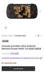 Retroid pocket mini v2 console retro gaming 220 euros, Games en Spelcomputers, Spelcomputers | Overige, Ophalen