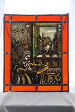 glas in lood - brugge - reien - halletoren, Ophalen of Verzenden