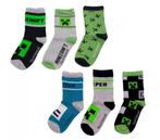 Minecraft Sokken - 3 paar - Maat 27/30 - 31/34 - 35/38, Kinderen en Baby's, Kinderkleding | Schoenen en Sokken, Minecraft, Nieuw