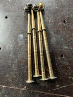 Quatre pieds de table vintage en cuivre, Antiquités & Art, Enlèvement ou Envoi, Cuivre