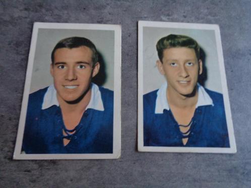 VOETBAL KAARTEN prenten anno 1963 MAPLE LEAF GUM GENT, Hobby en Vrije tijd, Stickers en Plaatjes, Zo goed als nieuw, Ophalen of Verzenden