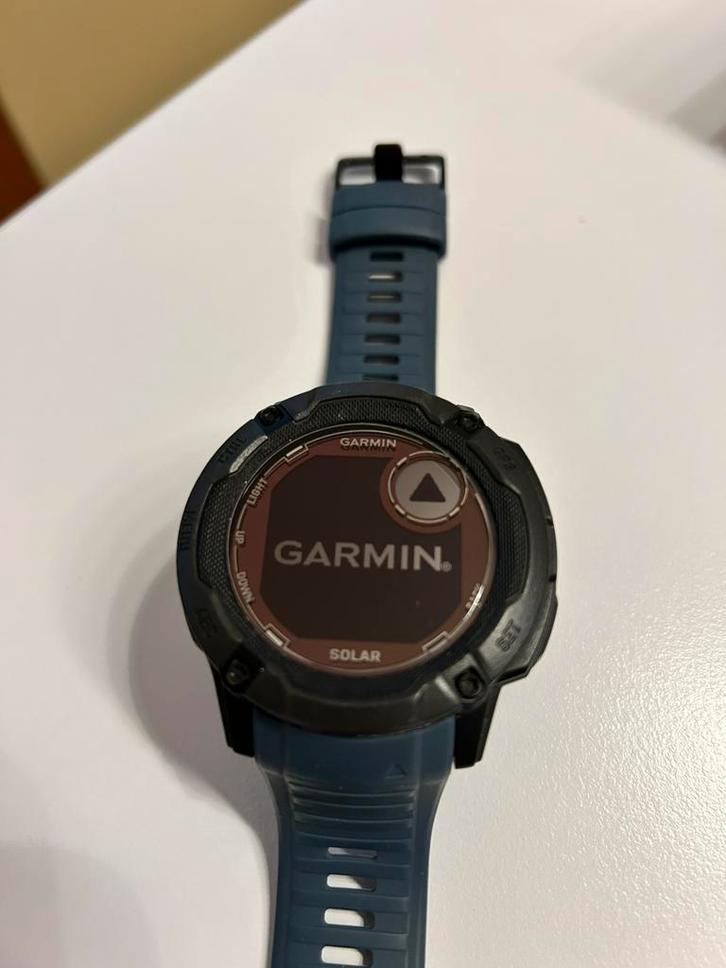Garmin Instinct 2X Solar., Handtassen en Accessoires, Sporthorloges, Gebruikt, Ophalen