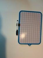 Dubbelzijdig Whiteboard (Blanco & Gelijnd) – Inclusief Stift, Ophalen of Verzenden, Zo goed als nieuw