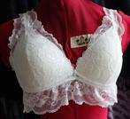 comme neuf soutien dentelle blanc 75B, Vêtements | Femmes, Sous-vêtements & Lingerie, Soutien-gorge, Zeeman, Enlèvement ou Envoi