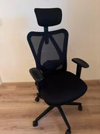 Ergonomische bureaustoel in PERFECTE STAAT, Huis en Inrichting, Bureaustoelen, Ophalen, Gaming bureaustoel, Zwart, Zo goed als nieuw