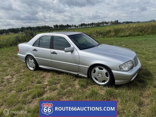 Mercedes-Benz C43 AMG | 1998 | Route 66 Auctions, Auto's, Oldtimers, Bedrijf, Te koop, Mercedes-Benz, Benzine, Overige carrosserie