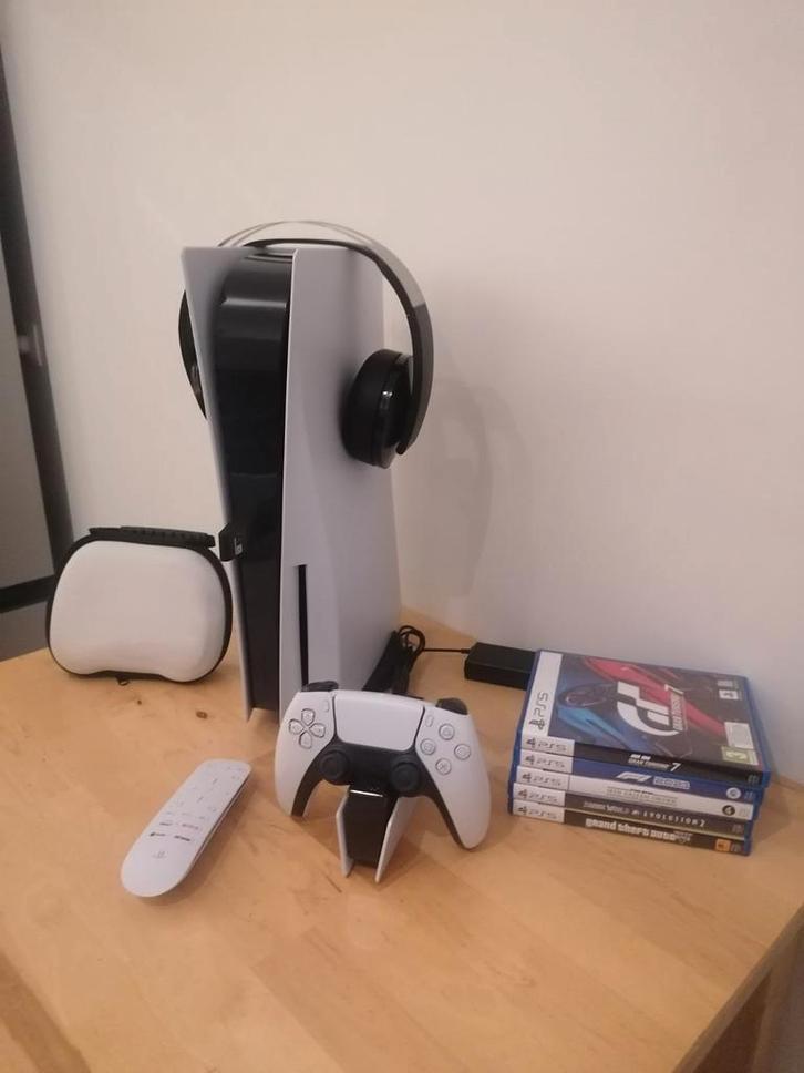 Ps5 1Tr Version disque. Voir descriptif ⬇️, Consoles de jeu & Jeux vidéo, Consoles de jeu | Sony PlayStation 5, Comme neuf, Enlèvement