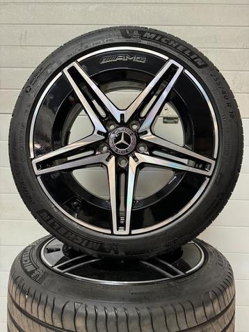 DEMO SET 18’’MERCEDES C KLASSE W206 W205 VELGEN ZOMERBANDEN 