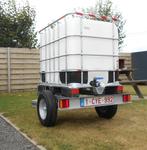 Watertrailer aanhangwagen ibc regenton, Ophalen