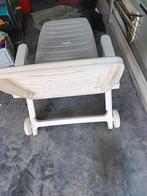 Strandzetel+2 kussens, Tuin en Terras, Ligbedden, Ophalen, Zo goed als nieuw, Plastic, Verstelbaar