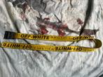 Off White riem, Ophalen, Overige kleuren, Off White, 115 cm of meer