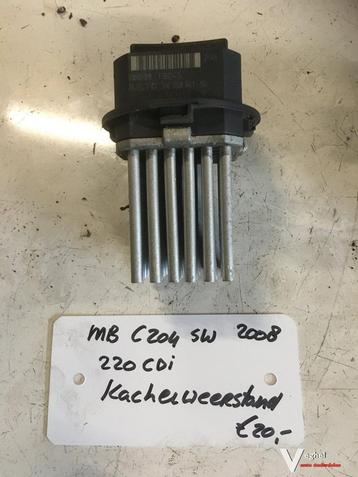 Mercedes C 204 SW 220 cdi 2008  Kachelweerstand beschikbaar voor biedingen