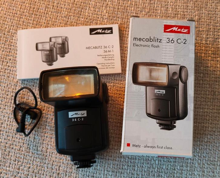 Flash / flitser METZ mecablitz 36-C2, perfecte staat!, Audio, Tv en Foto, Foto | Flitsers, Zo goed als nieuw, Metz, Ophalen of Verzenden