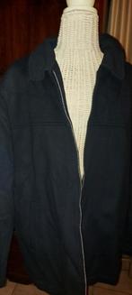 Nieuwe donkerblauwe herenjas met rits maat 48, Ophalen of Verzenden, Maat 48/50 (M)