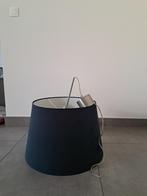 Ronde zwarte hanglamp, Ophalen, Gebruikt, Kunststof, Modern