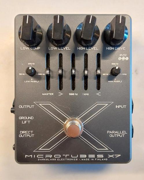 Darkglass Microtubes X7 - Bass multi band distortion, Muziek en Instrumenten, Effecten, Zo goed als nieuw, Distortion, Overdrive of Fuzz