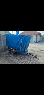 Overdekte   ruime aanhangwagen, Ophalen, Gebruikt