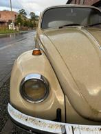VW Kever oldtimer, Auto's, Oldtimers, Zwart, Volkswagen, Beige, Handgeschakeld