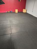 Rubberen matten fitness, Sport en Fitness, Ophalen, Zo goed als nieuw