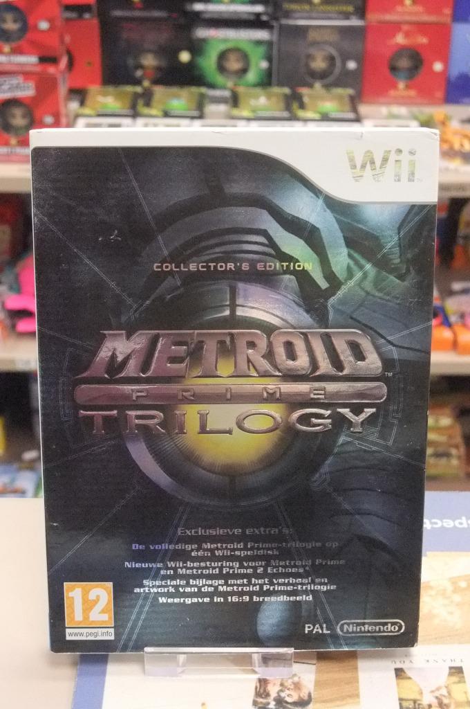 Metroid prime trilogy (cib) hol Wii, Games en Spelcomputers, Games | Nintendo Wii, Gebruikt, Shooter, 1 speler, Vanaf 18 jaar