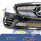 W205 FACELIFT AMG VOORBUMPER + PANAMERICANA GRIL 2019 Merced, Gebruikt, Voor, Mercedes-Benz, Ophalen of Verzenden