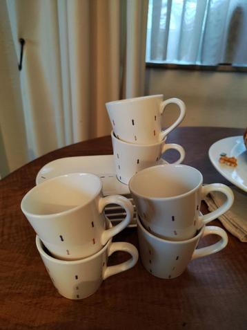 6 Tasses "Petit- Déjeuner"JODL neuves, Enlèvement, Neuf