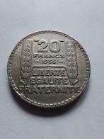 Pièce de 20 Francs Argent Turin France, Ophalen, Frankrijk, Zilver