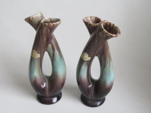 Vases à fleurs en céramique vintage Bay céramique ensemble d, Antiquités & Art, Curiosités & Brocante, Enlèvement ou Envoi