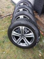 4 originele mercedes velgen met winterbanden, Auto-onderdelen, Ophalen, Winterbanden, Velg(en)