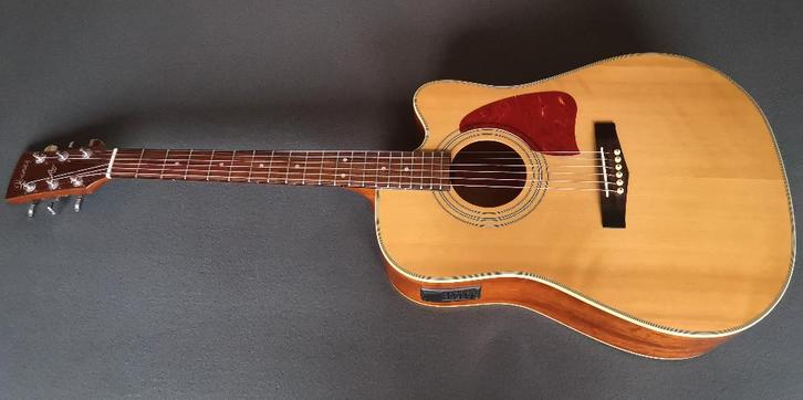 Ibanez Artwood AW100CE NT 1998 massieve tafel in nieuwstaat, Muziek en Instrumenten, Snaarinstrumenten | Gitaren | Akoestisch