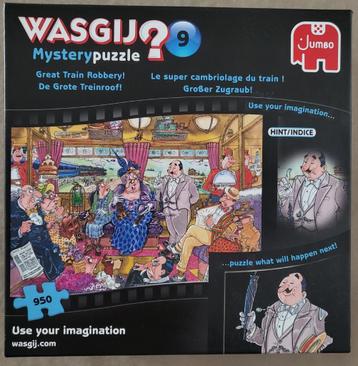 Puzzel Wasgij Mystery nr.9 950 st "De grote treinoverval"