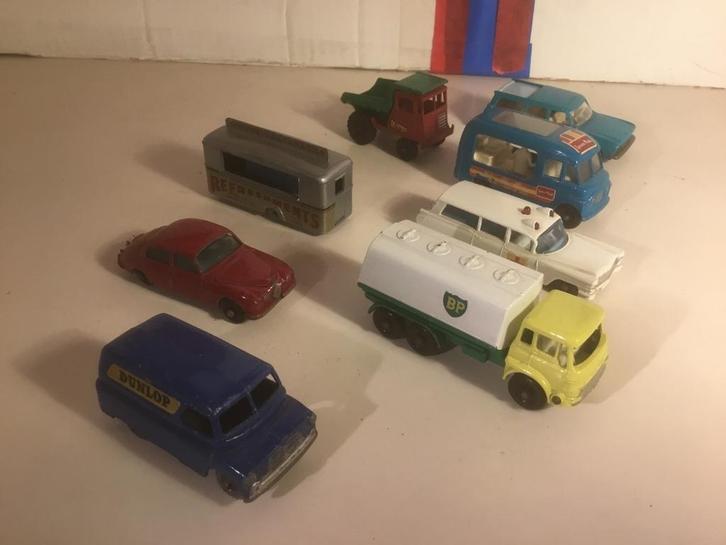 Lotje Lesney autootjes, Hobby en Vrije tijd, Modelauto's | 1:87, Gebruikt, Lesney, Ophalen of Verzenden