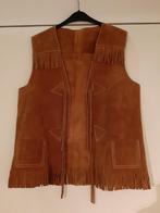 Gilet met franjes daim leder XS, Ophalen of Verzenden, Zo goed als nieuw
