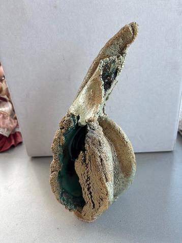 Unieke abstracte keramiek sculptuur –handgemaakt kunstobject beschikbaar voor biedingen