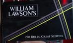 WILLIAM LAWSON REKLAME - METAAL -, Verzamelen, Merken en Reclamevoorwerpen, Ophalen of Verzenden