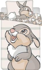 Bambi Baby Dekbedovertrek 100 x 135 cm - Stampertje - Disney, Jongetje of Meisje, Beige, Dekbedovertrek, Nieuw