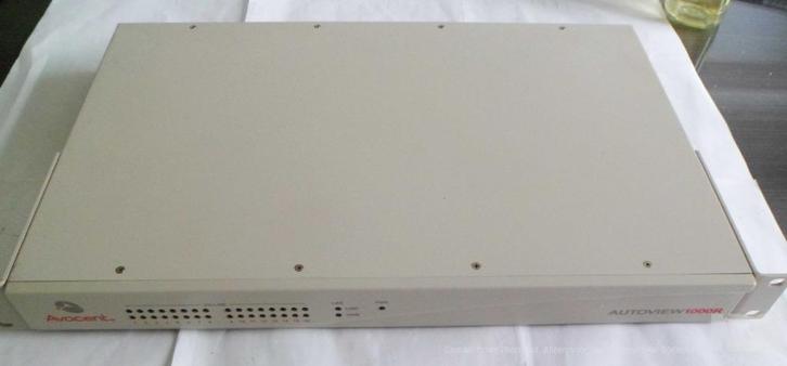 Avocent AUTOVIEW 1000R 100-240VAC, Kleur beige, incl bracket, Computers en Software, Netwerk switches, Zo goed als nieuw, Ophalen of Verzenden