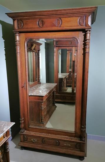 2 antieke kasten + 1 dressoir + 1 grote kleerkast, Enlèvement
