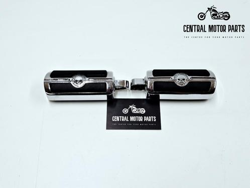Willie G Skull Rider Pegs chroom, Motoren, Onderdelen | Harley-Davidson, Gebruikt, Ophalen of Verzenden