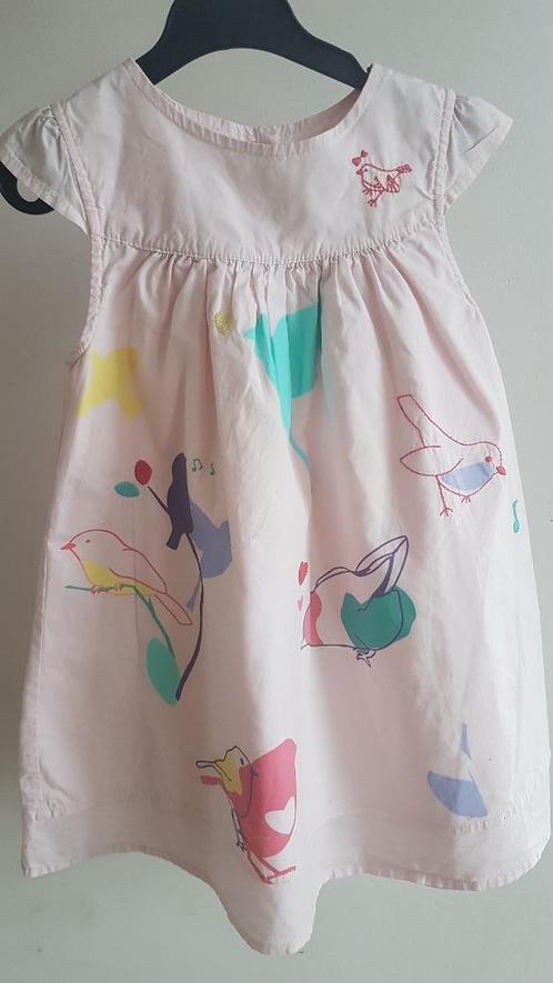 DPAM... Robe rose avec oiseaux - T.23 mois/86 cm, Enfants & Bébés, Vêtements de bébé | Taille 86, Utilisé, Fille, Robe ou Jupe